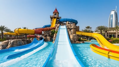 Aquaventure World Dubai waterpark attractions Aquaventure World Dubai waterpark attractions
