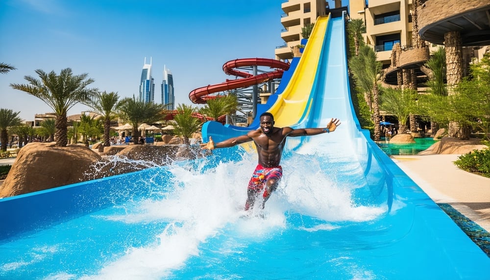Aquaventure World Dubai waterpark adventure Aquaventure World Dubai waterpark adventure