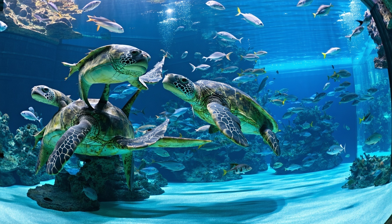 Marine Animal Encounters at Aquaventure World Dubai